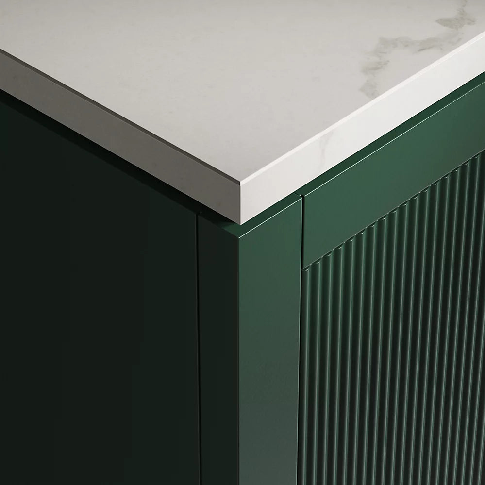 Calpa™ 36" bathroom vanity cabinet with sink and quartz top K-32760-EMG