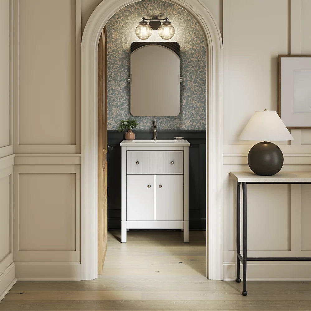 Malin™ by Studio McGee 24" bathroom vanity cabinet with sink and quartz top  K-35018-0