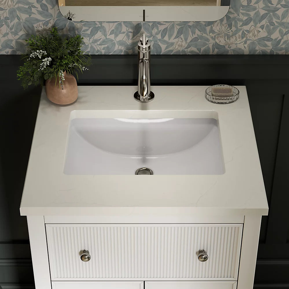 Malin™ by Studio McGee 24" bathroom vanity cabinet with sink and quartz top  K-35018-0