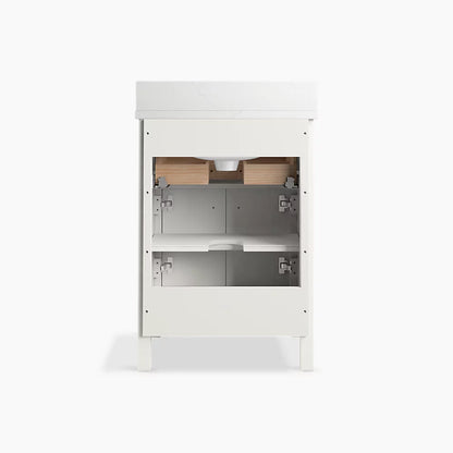 Malin™ by Studio McGee 24" bathroom vanity cabinet with sink and quartz top  K-35018-0