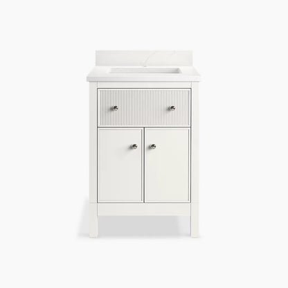 Malin™ by Studio McGee 24" bathroom vanity cabinet with sink and quartz top  K-35018-0