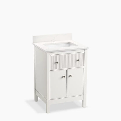 Malin™ by Studio McGee 24" bathroom vanity cabinet with sink and quartz top  K-35018-0